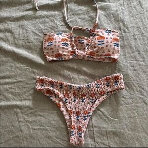 Floral Print Bikini Set